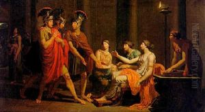 Der Abschied Der Horazier by Frederic Jean-Baptiste Desmarais