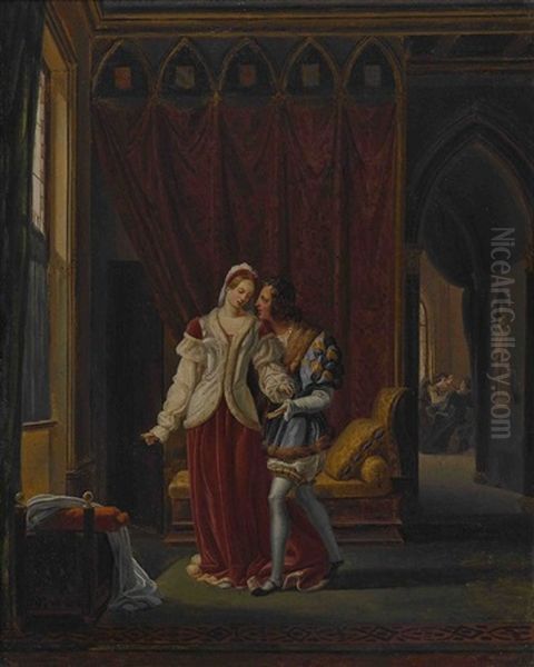 Liebespaar Im Renaissance-kostum - view 1