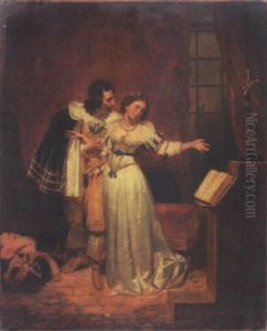 Les Adieux De Louis Xiii Et De Mademoiselle De Lafayette