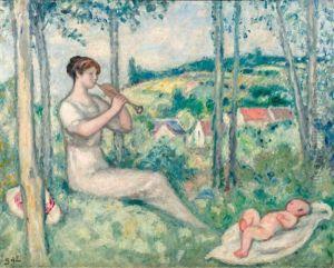 Le Chant Des Petits Oiseaux by Georges d'Espagnat