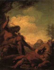 Saint Jean-baptiste Prechant by Jean-Baptiste Despax
