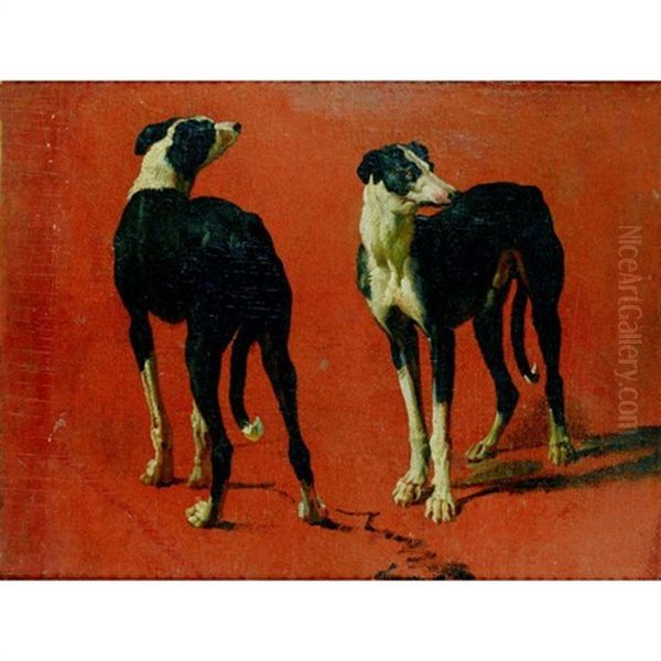 Levriers (study) - view 1