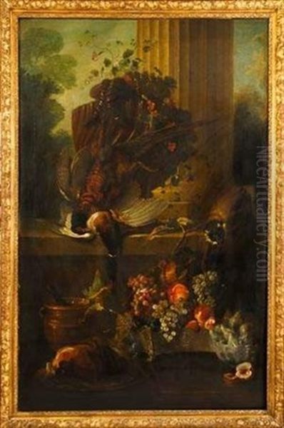 Nature Morte Au Gibier Et Fruits - view 1