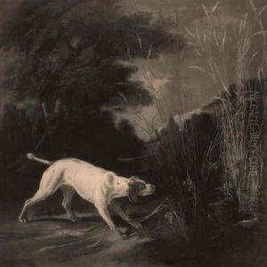 Chien A L'arret Devant Un Faisan by Alexandre-Francois Desportes