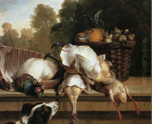 Nature Morte Aux Faisans Et Canards Prepares - view 1