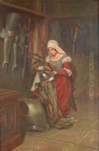Un Lancier by Maurice Dessertenne