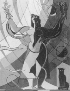 Hommage A F. Leger by Georges Dessouslavy