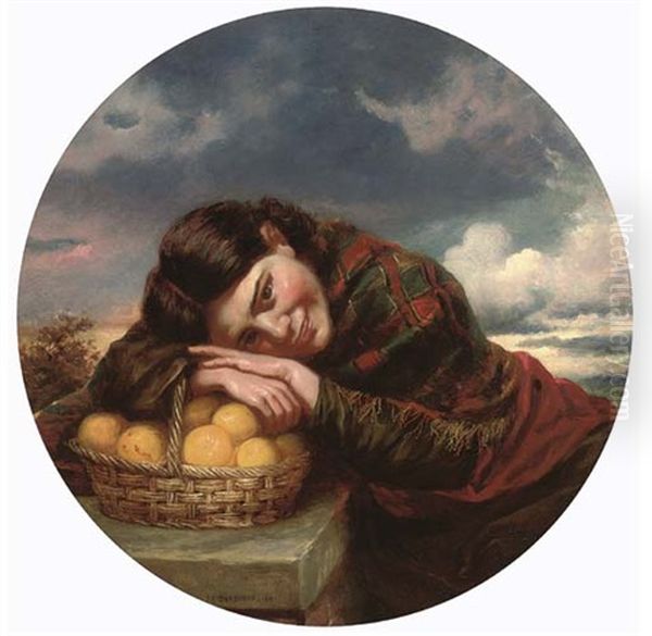The Young Orange Seller - view 1