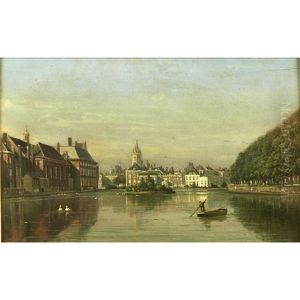 View Of The Hofvijver, The Hague View Of The Hofvijver, The Hague