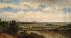 Landscape by Johannes Joseph Destree