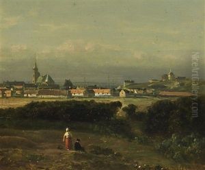 Hollandisches Kustenstadtchen (scheveningen?)