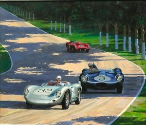 Stout, 'le Mans 1957' by Frederick Scott Archer
