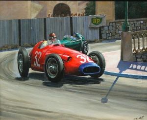 Fangio At Monaco1957
