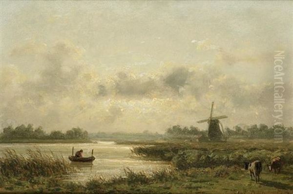 Lac Et Paysage, Hollande - view 1