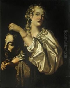 Judith With The Head Of Holofernes by Michele Desubleo