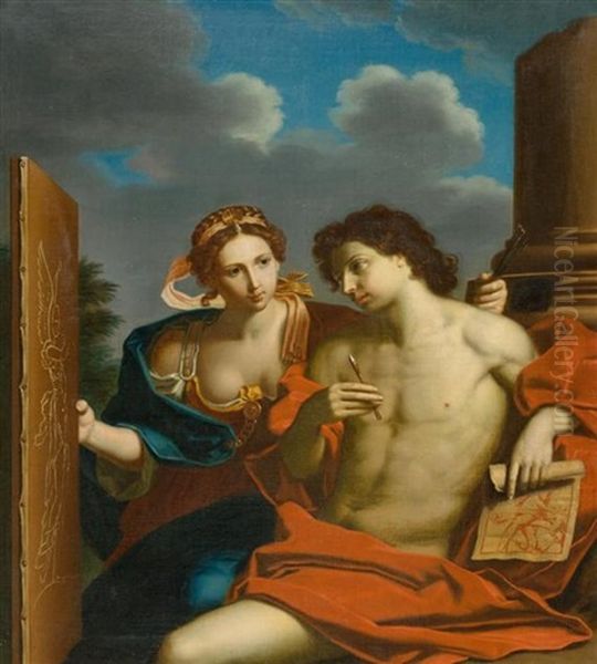 Allegorie Der Malerei Und Der Zeichnung - view 1