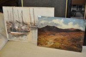 Highland Moorland Landscape by James Archer