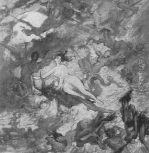 L'enlevement D'europe by Georges Desvallieres