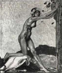 Le Modele by Georges Desvallieres