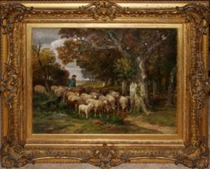 Shepherd And Flock