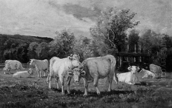 Landscape With Cows - view 1