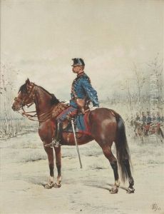 Cavalier by Edouard Jean Baptiste Detaille
