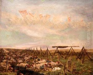 Soldats Endormis Sur Un Champs De Bataille by Edouard Jean Baptiste Detaille