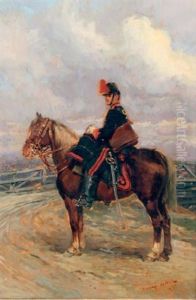 Le Cavalier by Edouard Jean Baptiste Detaille