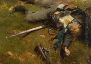 Soldat (mobile Tue) (fragment From The Panorama Of The Battle Of Champigny)