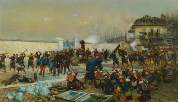 Champigny; Decembre 1870 - view 1