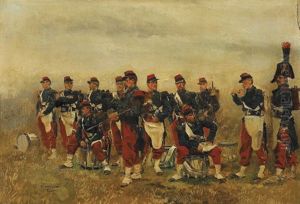 Soldiers by Edouard Jean Baptiste Detaille