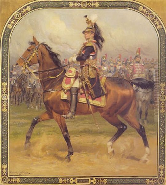 Le General D'hauptpoul A Cheval - view 1