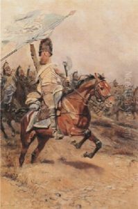 La Charge by Edouard Jean Baptiste Detaille