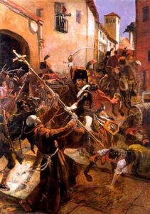 Scene De Bataille by Edouard Jean Baptiste Detaille