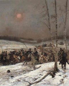 Cossacks by Edouard Jean Baptiste Detaille