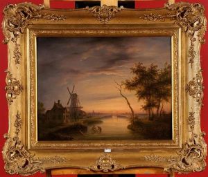 Pecheurs Au Crepuscule