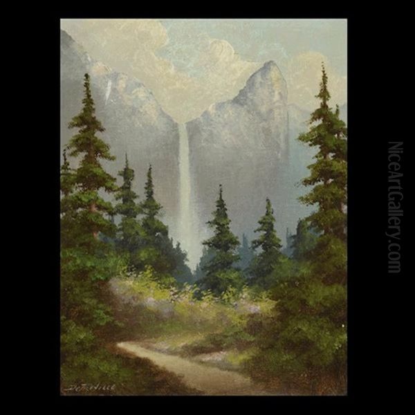 Bridalveil Fall, Yosemite - view 1