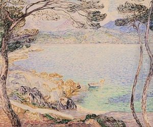 La Baie En Mediterranee by Leon Detroy