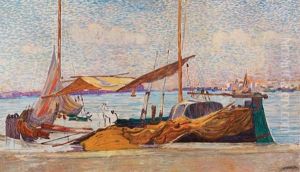 Venise (sketch) by Leon Detroy