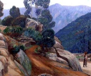 Paysage A La Porteause D'eau by Leon Detroy
