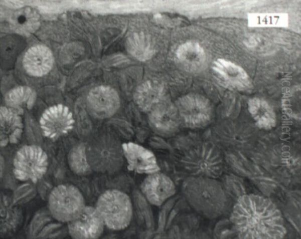 Zinnias - view 1