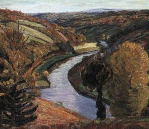 Le Tournant A Gargillesse by Leon Detroy
