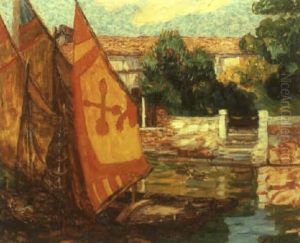 Venise, La Giudeca by Leon Detroy