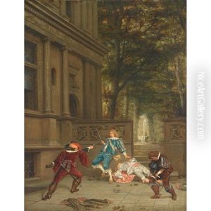 The Duel by Cesare Auguste Detti