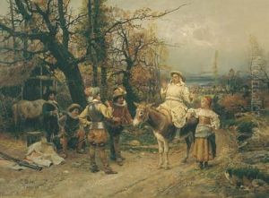 A Chance Encounter by Cesare Auguste Detti