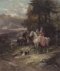 La Chasse by Cesare Auguste Detti