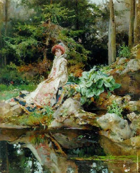 A Summer Day By The Pond - view 1