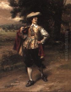 A Cavalier by Cesare Auguste Detti