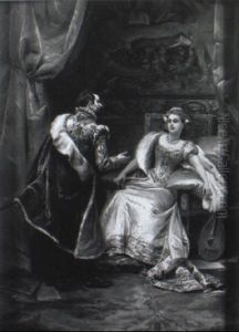Musical Interlude by Cesare Auguste Detti