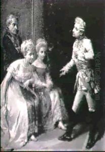 Pleading His Cause by Cesare Auguste Detti